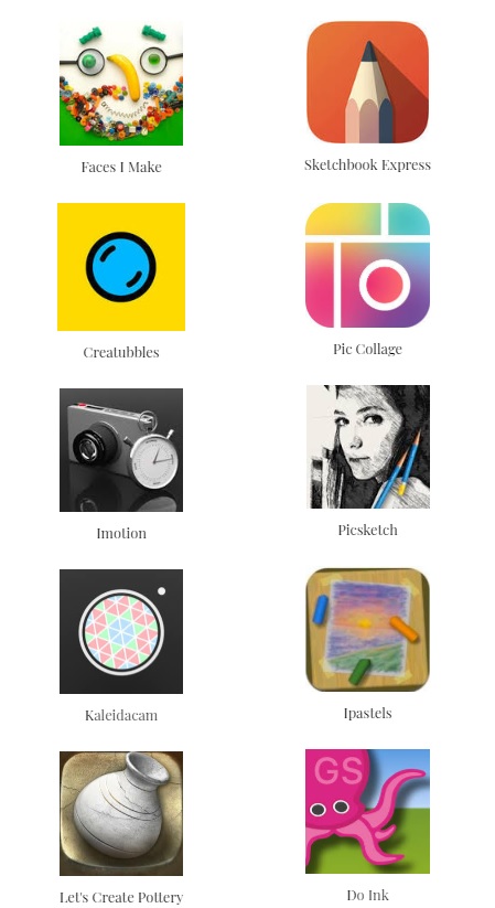 Suggested Apps for Elementary 