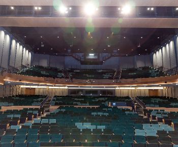  view from stage in the main theatre
