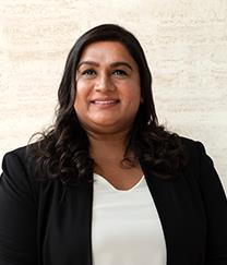 Renner MS Principal Nemisha Bhakta