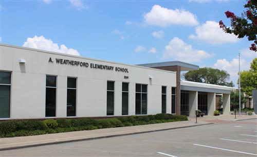 Weatherford Elementary School Facade