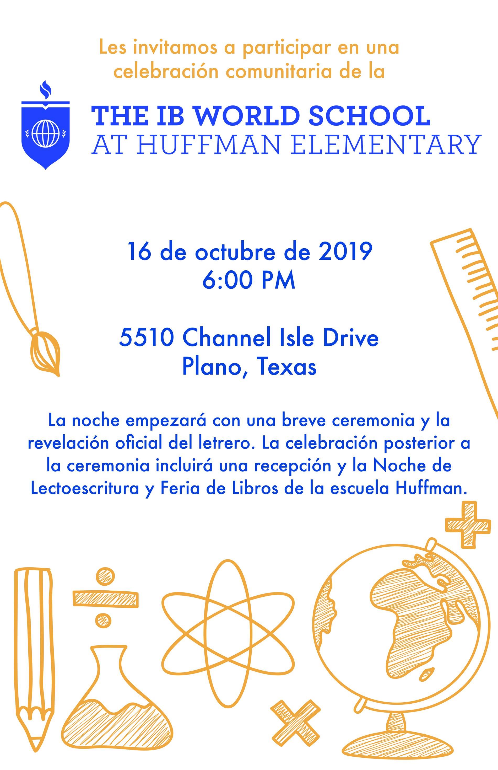 Les invitamos 