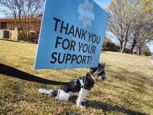 Thank you for your support!