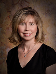 Head and Shoulders Portrait of School Board President Missy Bender