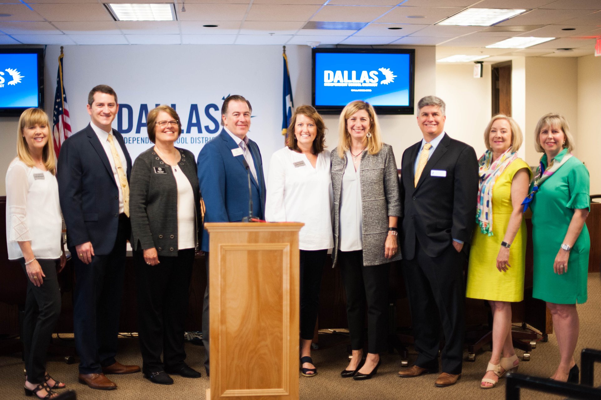 Board at joint press conference 