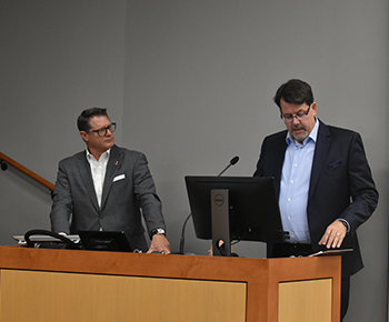 Task force co-chairs Marshall Jackson and Rick Cinclair