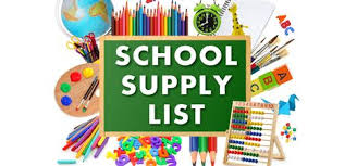  Supply List