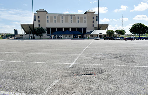 Clark Stadium in Plano ISD