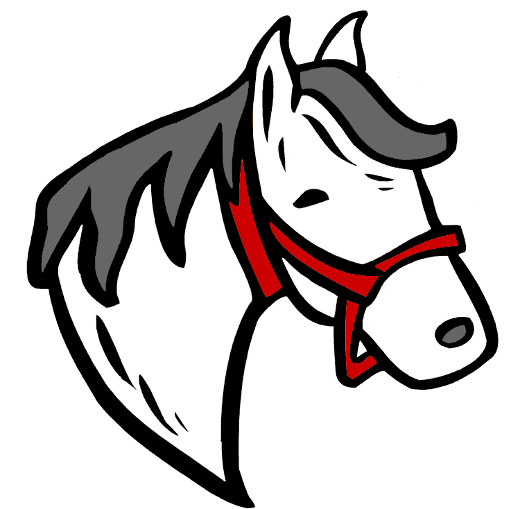 horse head logo 