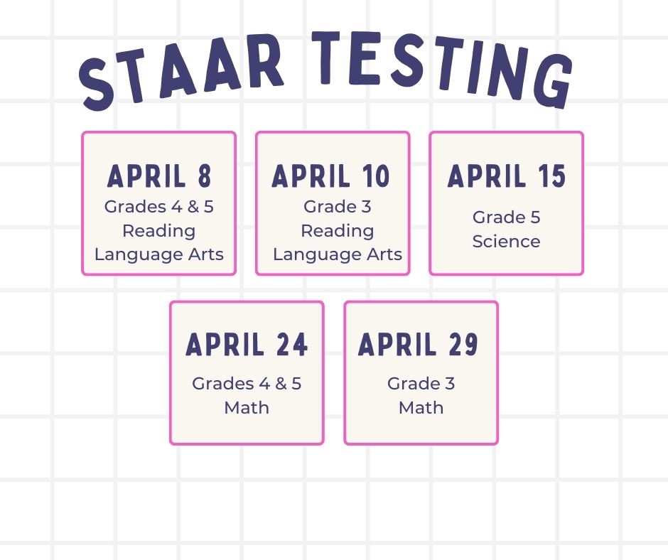  STAAR 2025 Schedule