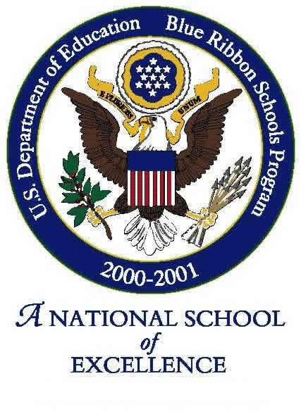 Blue Ribbon School badge 