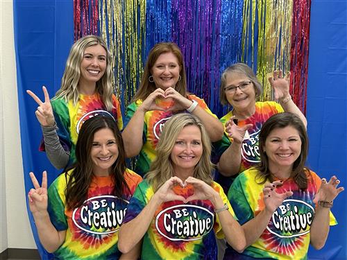 Katie Dupree, Lisa Benatovich, Diane Barnett,  Tracy Bulino, Cindy Savant, Connie Matthews