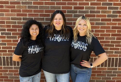Third Grade Team - from left to right: Ms. Guerra, Ms. Whitefoot, Ms. Noonan
