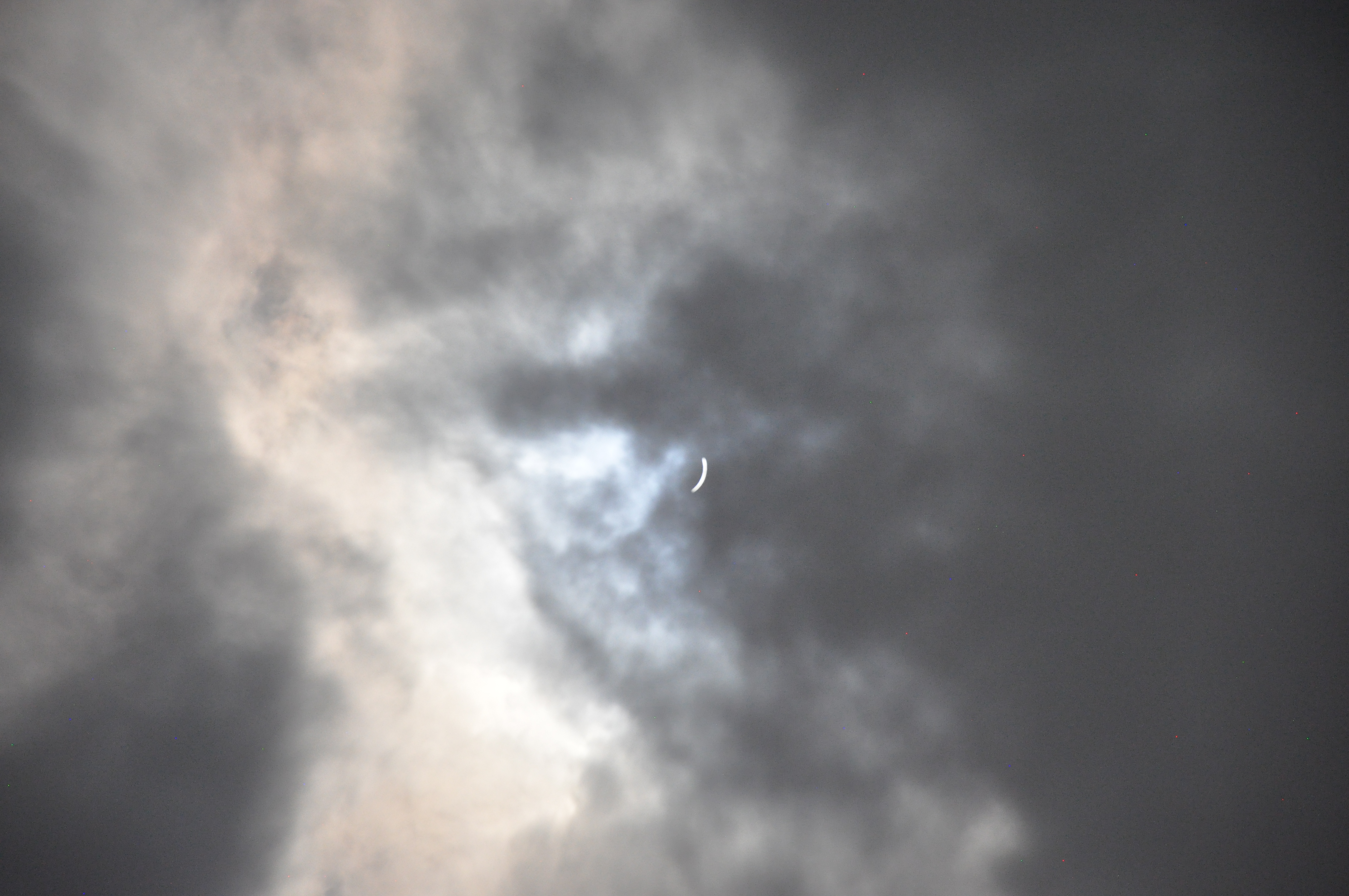 Post-Totality Penumbra