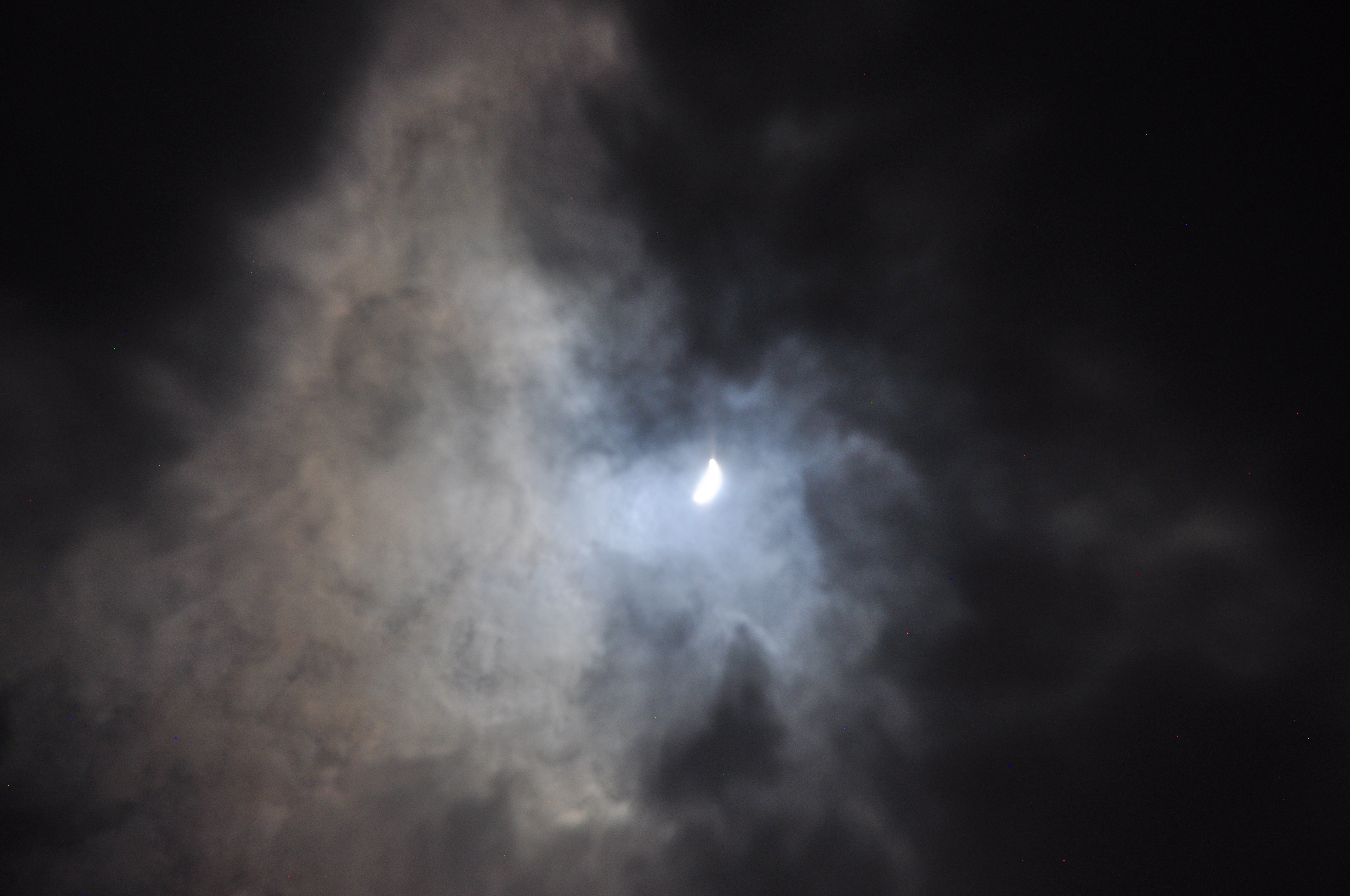 Post-Totality Penumbra
