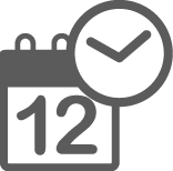 Icon - Calendar and Clock 