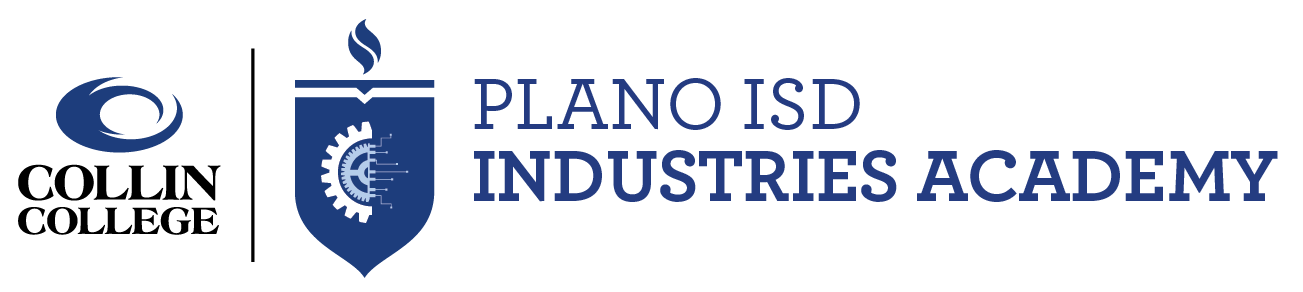 Plano ISD Industries Academy logo Plano ISD Industries Academy logo