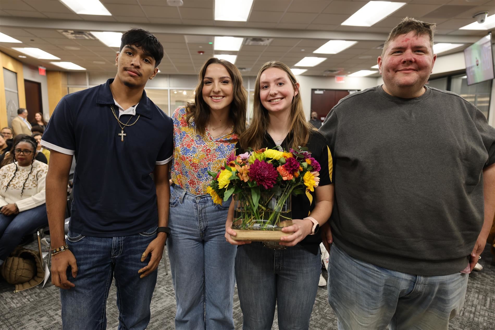 Plano East Senior High School Floral Department Students