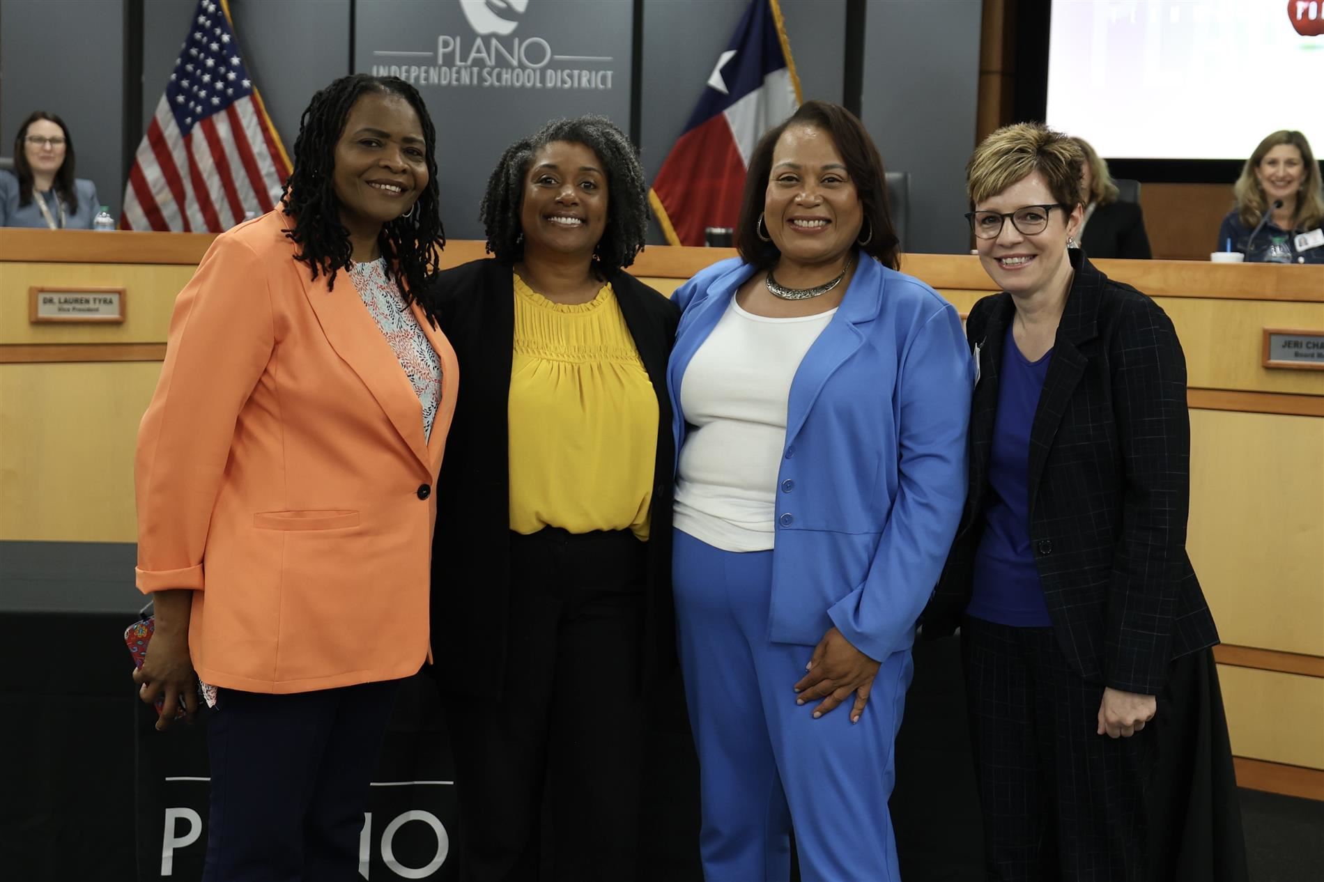 Plano ISD Principal Appointees with Dr. Joy Lovell