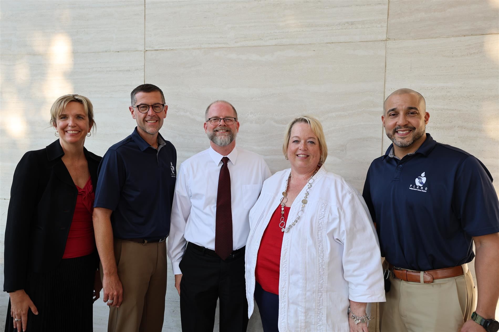 Martha Werner with HR team