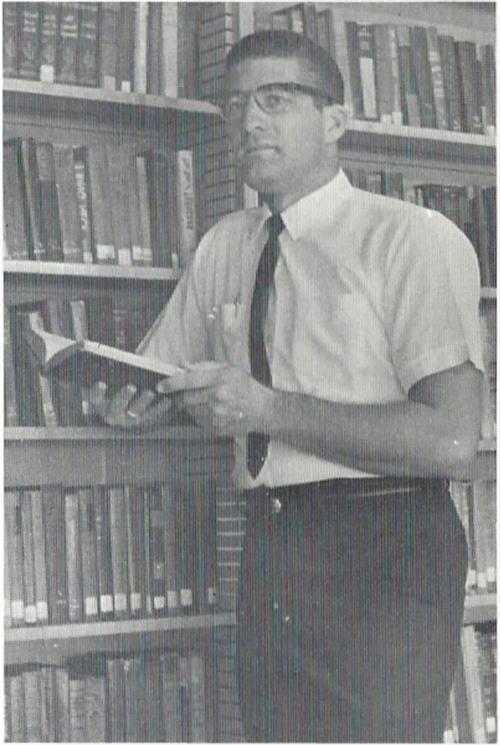 Coach John Clark in 1965