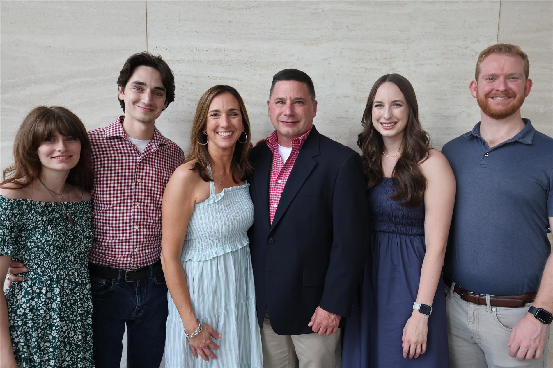 Stephanie Pahloski with her family.