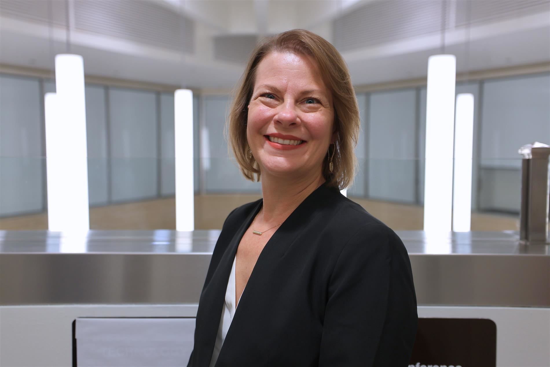 Kassandra Duncan at the April 22 board meeting