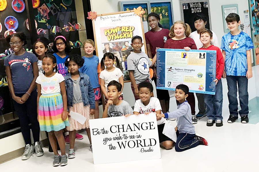 Stinson ES students celebrate Dyslexia success stories 