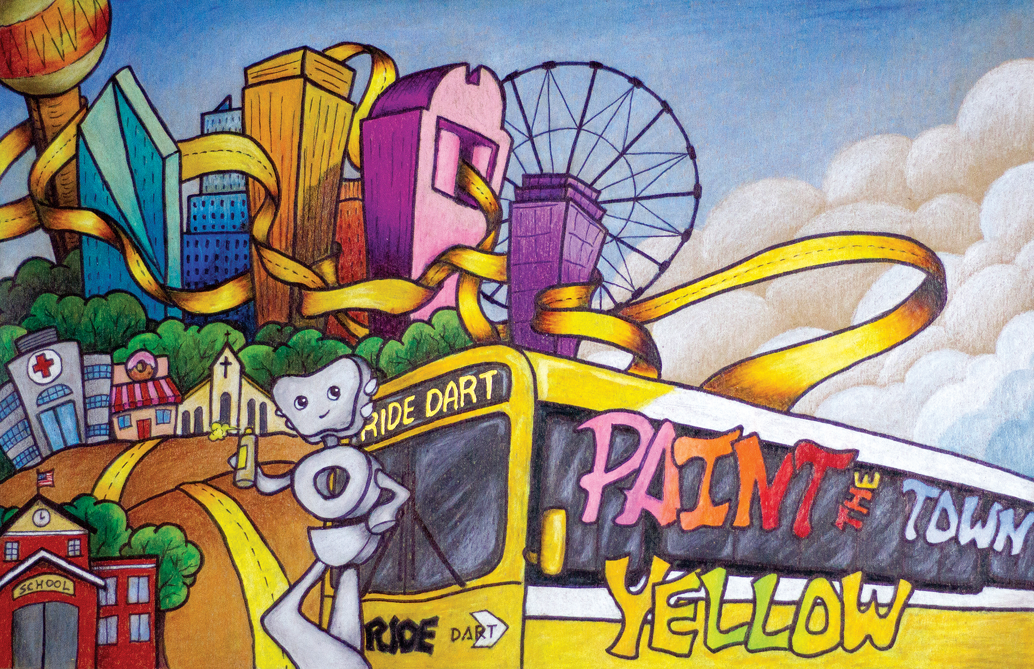 2020 DART Student Art Contest Winners