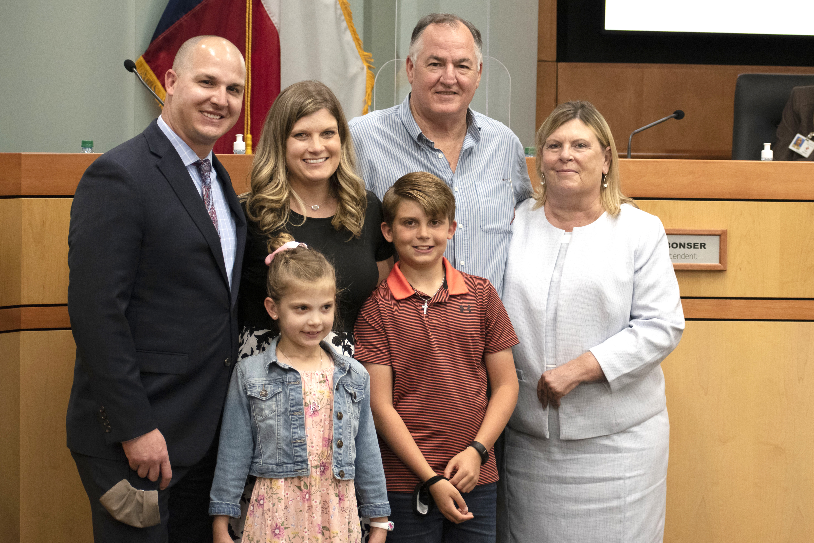 Jeff Banner and family 