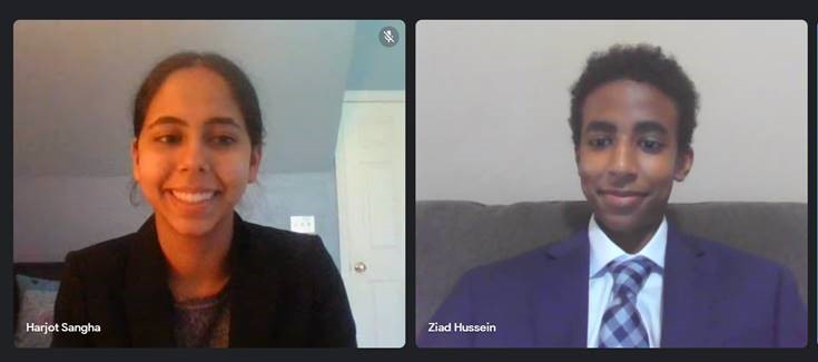 Harjot Sangha and Ziad Hussein