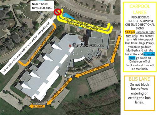carpool flow map 2021
