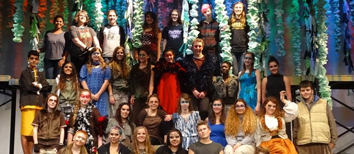 Jungle Book cast from theatre performance 