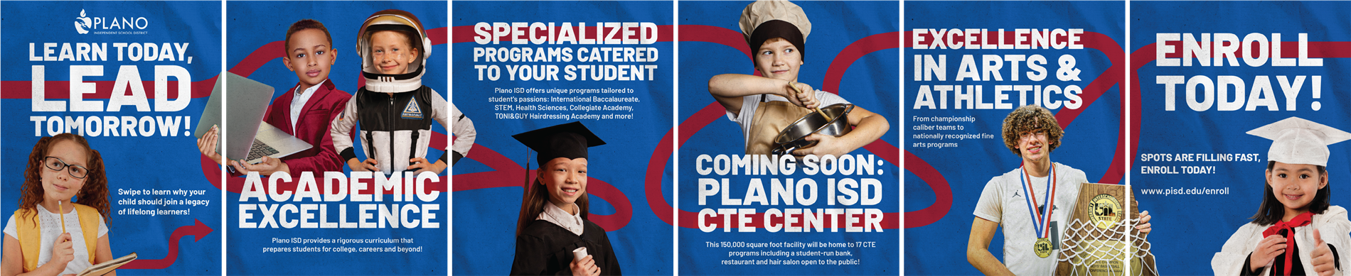 Enrollment Campaign: Learn Today, Lead Tomorrow, Enroll Today