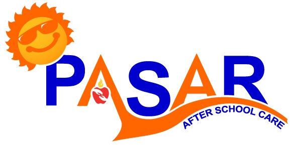 Colorful Summer PASAR Logo with Sun 