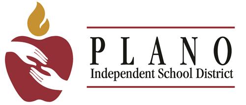 Plano Independent School District apple horizontal logo