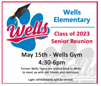 Wells - Class of 2023 Senior Reunion