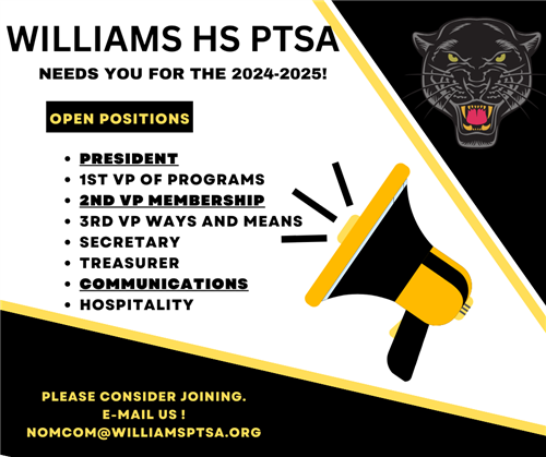 Williams HS- PTSA