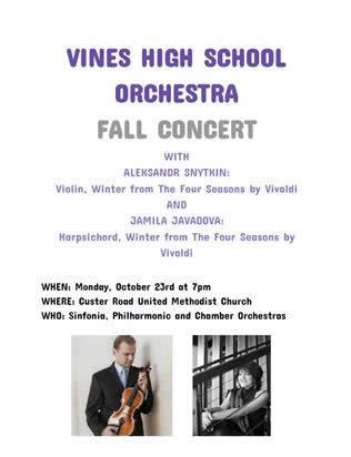 Fall Concert Flyer Fall Concert Flyer