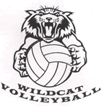wildcat volleyball logo 