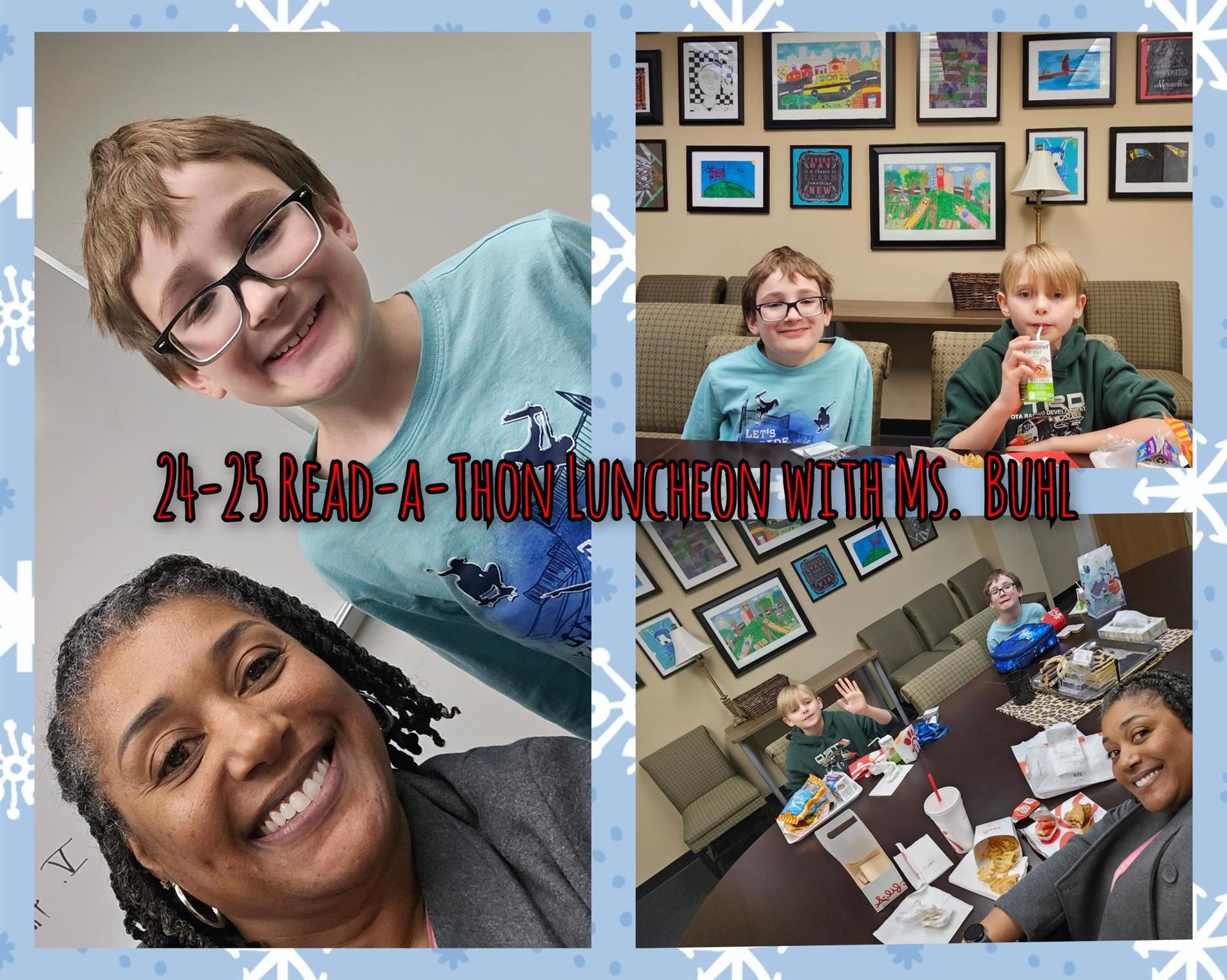 Read-a-thon winners