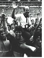 Coach Kimbrough was carried teammates 