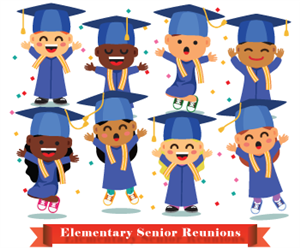 Graphic of seniors celebrating 