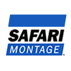  blue and white safari montage icon