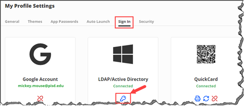Verify password image