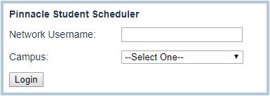 Pinnacle Student Scheduler Login image 
