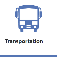 Transport tile from Family Access Landing page