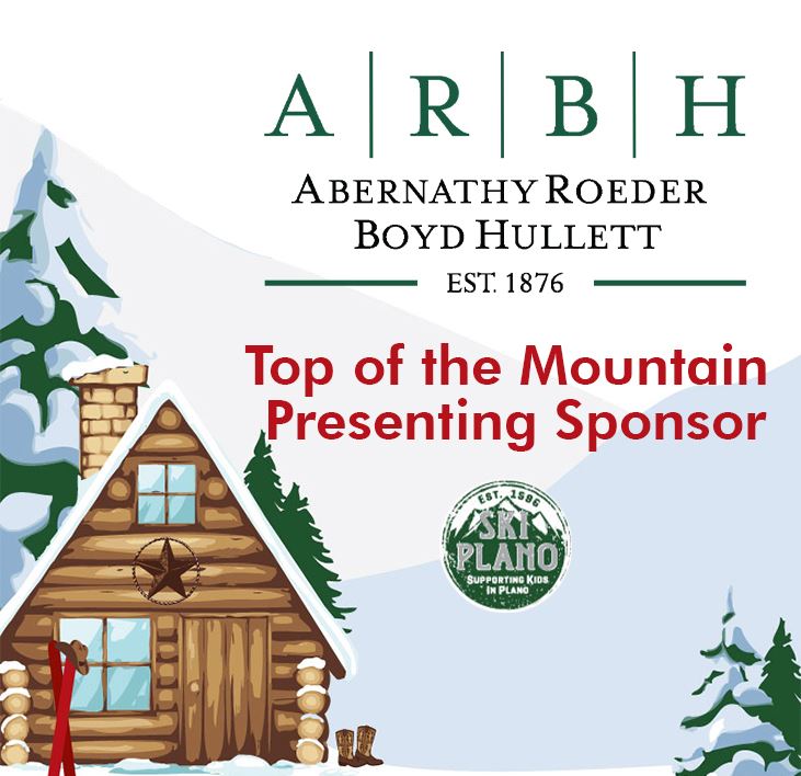  ARBH logo Top of the Mountain Presenting Sponsor Ski Plano