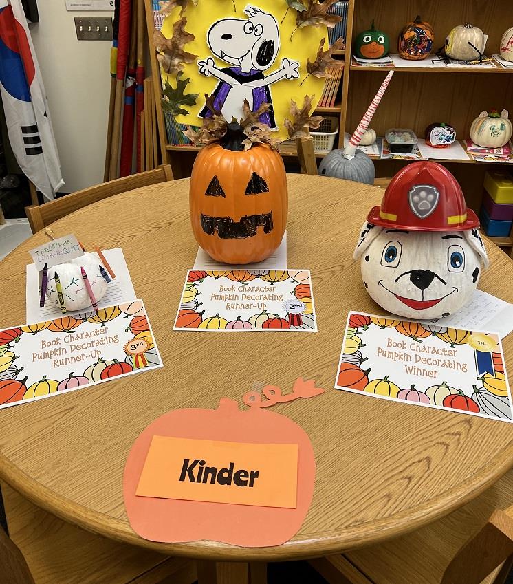 Kindergarten winners
