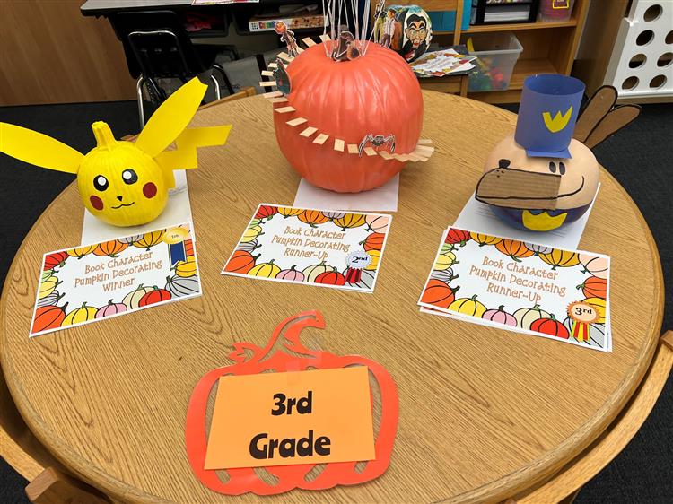 Third Grade Winners