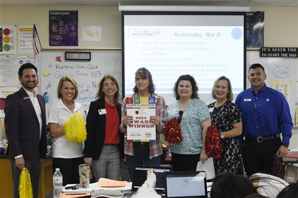 educators with grant awards